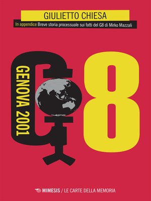 cover image of G8. Genova 2001